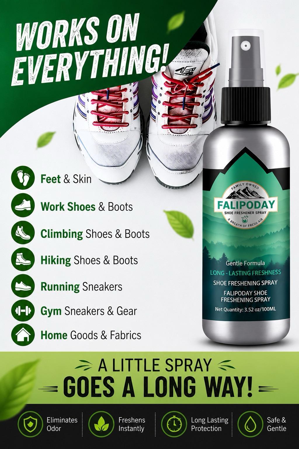Shoe Freshener /odor eliminator spray